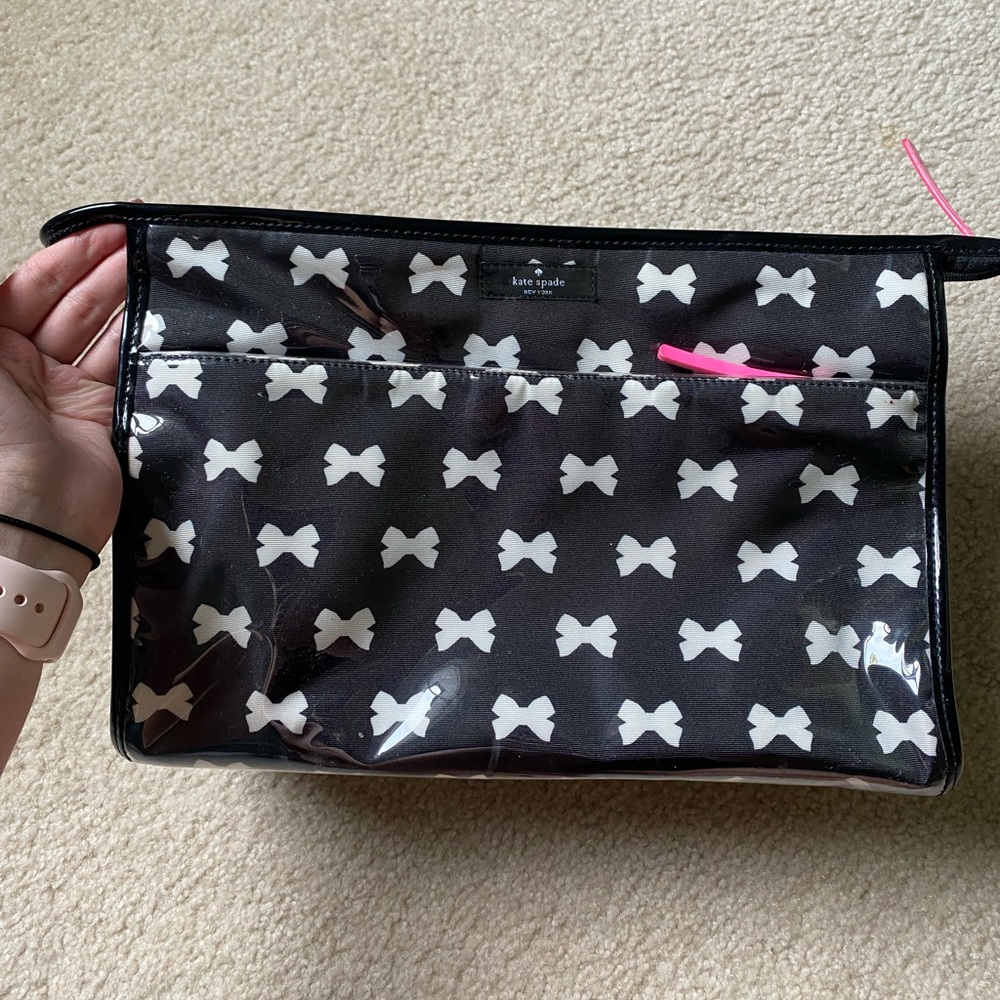 Kate Spade cosmetic case large